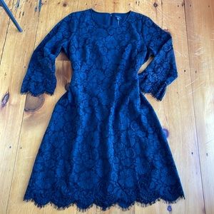 Ann Taylor black lace dress, NWT, size 12